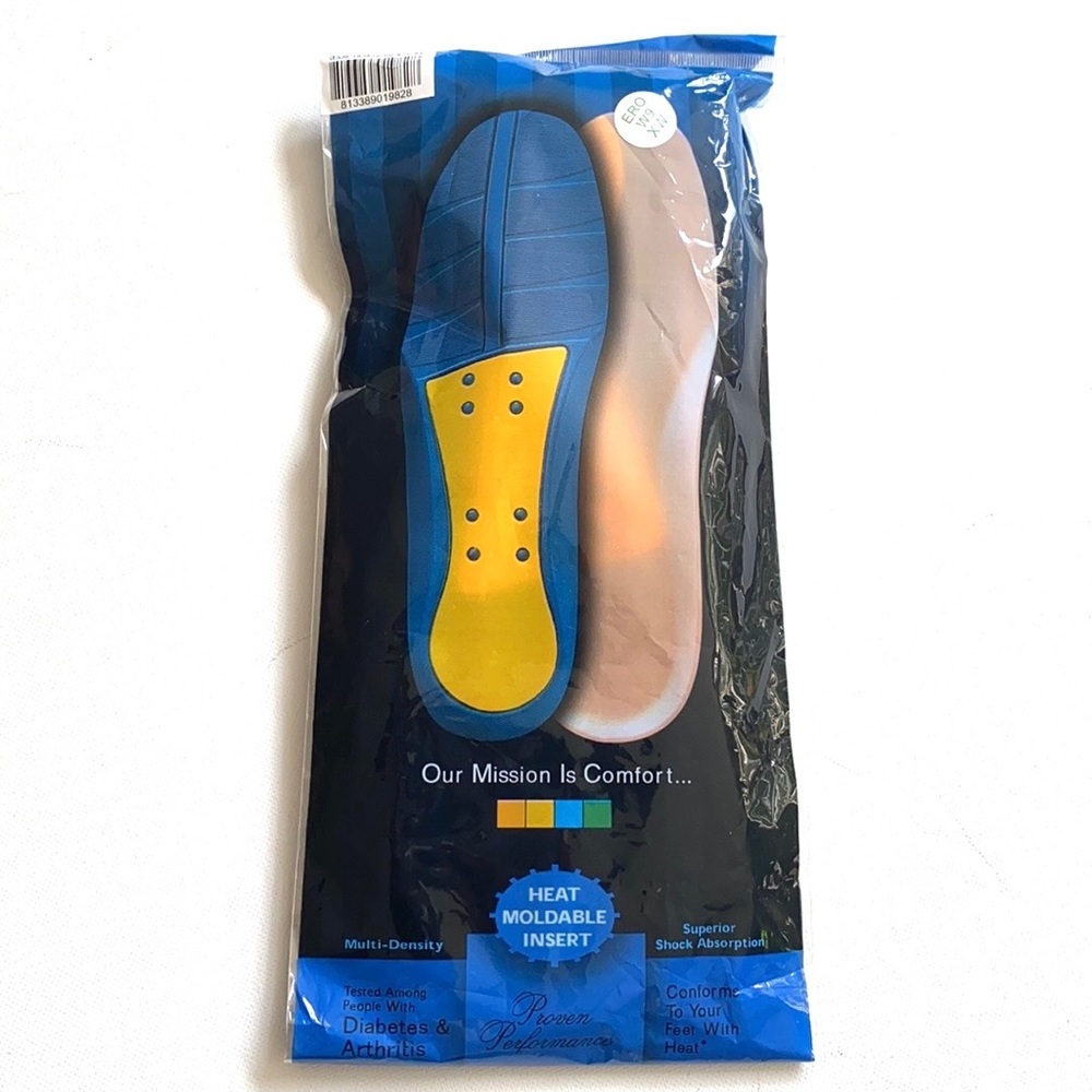 Dr.‎ Comfort Heat Moldable Insert Sufferers,9W, NIB